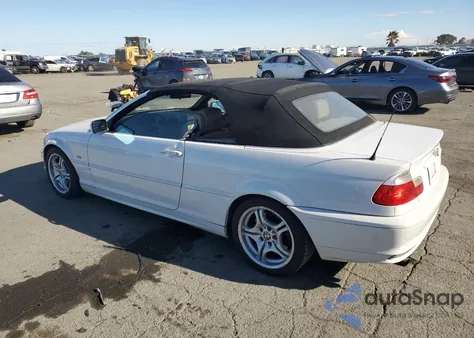 2002 BMW 330 Ci from USA, damaged, VIN WBABS53402EV89858